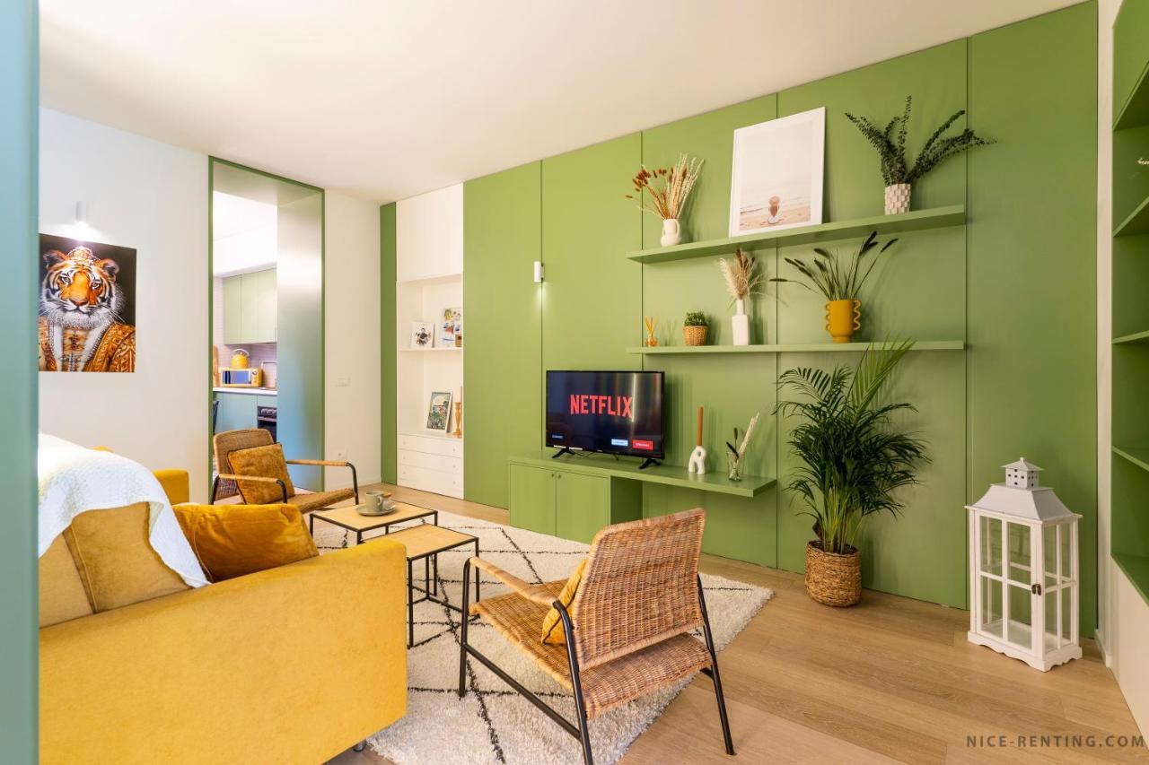 Nice Renting - Bavastro - Luxurious Loft - 2 Bedroom - Ac - Balcony - Trendy Neighborhood エクステリア 写真