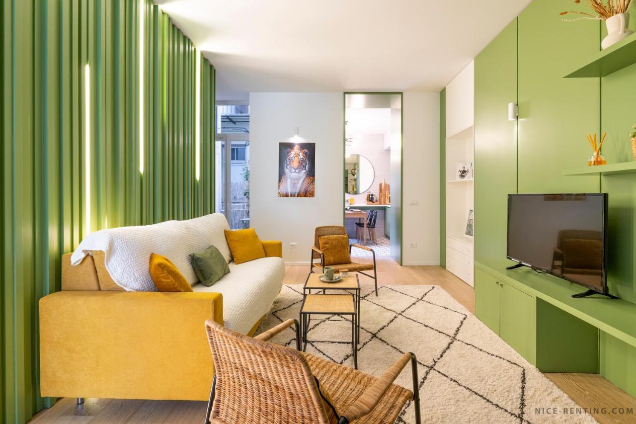Nice Renting - Bavastro - Luxurious Loft - 2 Bedroom - Ac - Balcony - Trendy Neighborhood エクステリア 写真