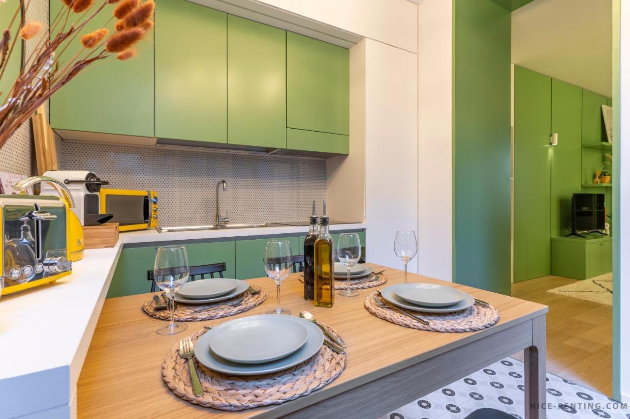 Nice Renting - Bavastro - Luxurious Loft - 2 Bedroom - Ac - Balcony - Trendy Neighborhood エクステリア 写真