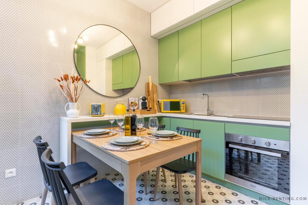 Nice Renting - Bavastro - Luxurious Loft - 2 Bedroom - Ac - Balcony - Trendy Neighborhood エクステリア 写真